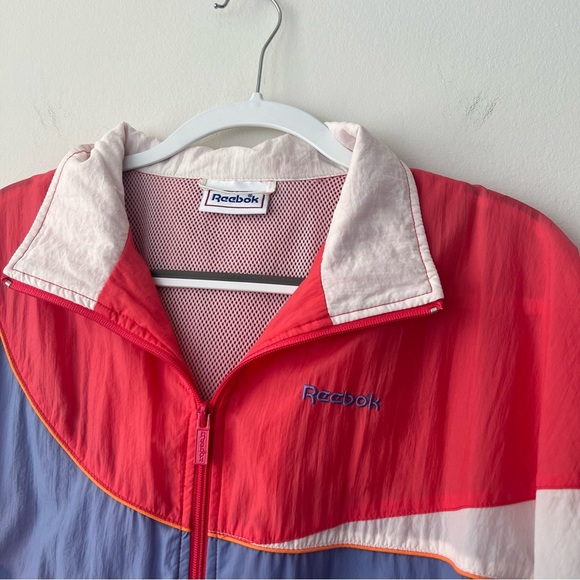 Vintage Reebok Windbreaker Rain Jacket - Picture 2 of 6